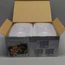 GXDOX 60Pack 32Oz White Meal Prep Containers, Food Storage Containers With Lids