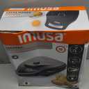 IMUSA 6 Slot Electric Arepa Maker with Temperature Control, Matte Black
