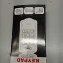 for Overhead Garage Door Opener Keypad, Compatible with Overhead/Genie Garage Door Openers, Work with Model GK-R 37225R 37332R OKP-BX GK-BX GWKP, Not for Openers with DIP Switch