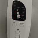 Deepsoon Heating Pad,Electric Heating Pads for Back,Neck,Abdomen,Moist Heating Pad for Shoulder,Knee,Arms,Legs,Dry/Moist Heat & Auto Shut Off,Christmas Gifts for Men and Women,Light Gray,24x12