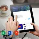 10.1" Windows Tablet Touchscreen Tablets Computer 6GB RAM 128GB ROM, 2.4G+5G WiFi, Intel Processor, USB 3.0, Micro HDMI, 6000MAH Battery, Dual Cameras, Bluetooth 5.0