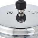 Prestige PRP4 Aluminum Pressure Cooker, 4 L, Silver