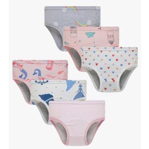 Sladatona Girls Potty Trainer Underwear Toddler Girls Briefs, 3Y