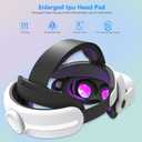 S3 Head Strap Accessories for Oculus/Meta Quest 3/3s Enhanced Support Comfort Reduce_ White_S3