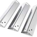 Adviace Replacement Grill Parts for Expert Grill XG10-101-002-02 3 Burner Gas Grill, Stainless Steel Heat Plates for 3 Burner Walmart Expert Grill Model, 3-Pack