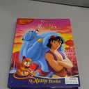 Disney Aladdin My Busy Books  Storybook, 10 figurines, playmat