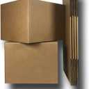 Amazon Basics Cardboard Moving Boxes for Packing and Shipping, Large Size, 20" x 20" x 15", Brown, 6-Pack