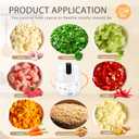 EASYSPEED Electric Garlic Chopper 1Cup, Mini USB Charging Wireless Food Processor with 304 Stainless Steel, 3 Sharp Blades, Portable Kitchen Meat Grinder for Onion, Garlic, Ginger, Chili