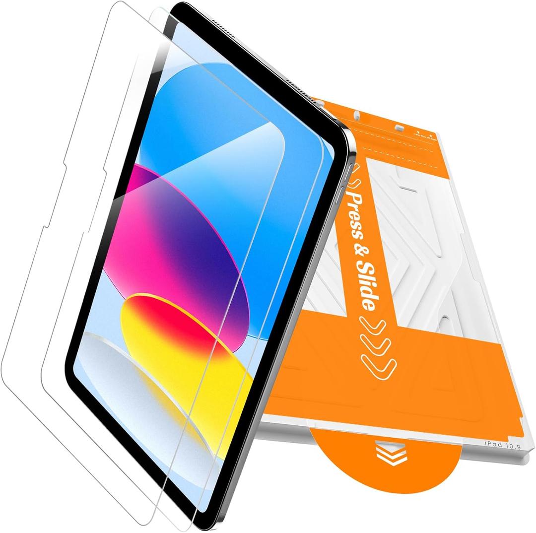 PandaShield 2 Pack for iPad 11th Gen A16/10th Gen 11/10.9" Screen Protector