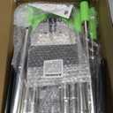 TOOGE Larger Pooper Scooper, Dog Pooper Scooper for Large Medium Small Dogs Heavy Duty Long Handle Metal Tray Rake Shovel Set for Yard Grass