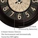18" Luminous Large Wall Clock
