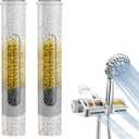 MakeFit Shower Head Filter Replacement Cartridge for MakeFit Filtered Shower Head with Handheld Combo-SSJ731/SW9730 (2-PACK)