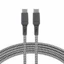 CellCandy Charge and Sync Cable 10ft - Green, Black, Pink