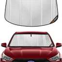 Pigenius Windshield Sun Shade for Subaru Legacy/Outback 2020-2022. Full Coverage Rearview Mirror Shade for Ultimate Protection