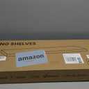 Sorbus Floating Shelves for Wall  16 Inch Floating Shelf for Kitchen, Bedroom, Living Room, Bathroom, Home & Wall Decor - Mounted Bathroom Shelves with Invisible Brackets (Walnut, 2 Pack)