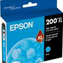 EPSON 200 DURABrite Ultra Ink High Capacity Cyan Cartridge (T200XL220-S) Works with WorkForce WF-2520, 2530, 2540, Expression XP-200, 300, 310, 400, 410