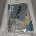 Oubonun 20 x 20 Throw Pillow Inserts - Soft, Plush & Decorative Down Alternative Pillows for Couch Sofa Bed, Machine Washable - White, Pack of 2