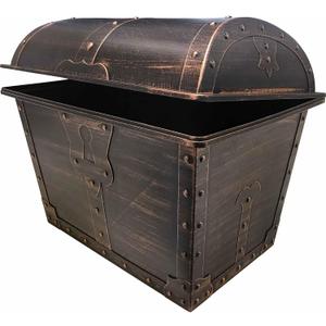 Teacher Created Resources Large Plastic Treasure Chest Classroom Rewards Pirate Party Goody Box (TCR8759) (Pack of 1)
