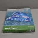 Pool Float for Adults with Canopy, XL Inflatable Chair Lounge Floaties with Adjustable Sun Shade Cover, Drink Holder, Ergonomic Headrest