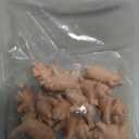 12Pcs Mini Pigs Dice Set, Portable Toss Pig Game with Storage Bag - No Markings or Scoring Card, Roll Your Pigs Camping Gifts, Tabletop Piglet Dice, Funny Family & Party Favors for Adults