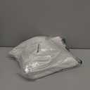 Off White Cafe Tier Curtains 36 Inch Length 2 Panels Semi Sheer Light Filtering Kitchen Window Curtain Over Sink Back Tab Rod Pocket Linen Textured Mini Curtains for Basement Laundry Room 30x36