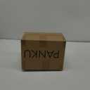 Panku Orthopedic Dog Beds for Median Dogs, Dog Pad for Crate with Durable Washable Waterproof Linen Removable Cover, Grey