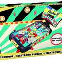 LEXiBOOK Table Electronic Pinball, Action and Reflex Game for Children and Family, LCD Screen, Light and Sound Effects, JG610, One Size