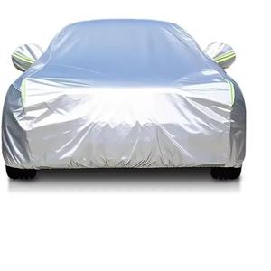 Waterproof Car Cover All Weather Snowproof UV Protection Windproof Outdoor Full Coupe/Cabrio Car Cover, Universal Fit for (Fit Coupe/Cabrio Length 173-184 inch