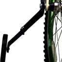 Bicycle Training Wheels, Universal Kids Bicycle Balance Stabiliser Mounted Kit Bike Balance Stabiliser Assist, Heavy Duty Adjustable Bike Training Wheels for 16 to 24 Bicycles(Black)