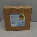 Potaroma Dog Puzzle Toy 2 Levels, Slow Feeder, Pup Food Treat Feeding Dispenser for IQ Training and Entertainment for All Breeds 4.2 Inch Height (Yellow Blue)