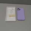 GONEZ Magnetic for iPhone 16 Case, Compatible with MagSafe, [Screen Protector + Camera Lens Protector], Liquid Silicone Shockproof Protective Phone Case for iPhone 16 6.1", Lilac