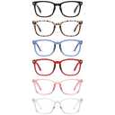 CCVOO Reading Glasses for Women/Men, Eyeglasses, Blue Light Readers for Women/Men, Computer Eye Glasses, Cheaters