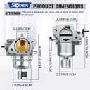 Carburetor for kohler 7000 series KT735 KT745 KT730 KT725 KT740 Engine 22HP 23HP 24HP 25HP 26HP 1685321-S 3285347S 3285361S