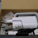 10-in-1 Steam Mop with Detachable Handheld Steamer, 350ml Tank, 10s Heat-Up, 248F Steam Cleaner, 3-Level Control and Swivel Head for Floors, Carpets, Tiles, BBQ grill Multi-Surface Clean White