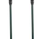 2PCS Garden Sprinkler 360° Rotating 3-Arm Hose Sprinkler with Adjustable Telescoping Base Lawn Watering System for 26-33ft Diameter Large Area Coverage