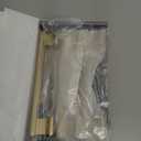 Amerdeco 10 Pack Brushed Gold Cabinet Pulls 5 Inch(128mm) Hole Center Kitchen Cabient Hardware Gold Cabinet Handles Drawer Pulls ZH0013