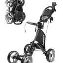 CaddytekCaddyTek Superlite 4 Wheel Golf Push Cart, Explorer Version 8 -, One Size