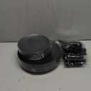 EI 150pcs Black Plastic Plates Frosted Plastic Plate,Premium Heavy Duty Black Plastic Plates,Black Disposable Plates with Plastic Silverware,10.25" Dinner Plates and 7.5" Dessert Plate Wedding Party