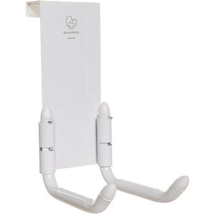 Dreambaby Strollerbuddy StrollAway Over The Door Baby Stroller Hanger  Heavy Duty Metal Hook Organizer with 50lbs Load Capacity  Model L256