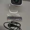 Mini Projector with Wifi and Bluetooth, Build-in Android 14, Portable Projector Outdoor&Ceiling Use, Auto Keystonet&270Rotatable, 200 Ansi, 4k Home Thearter Movie Projector for HDMI USB