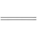 2PCs 8mm x 500mm (.315 x 19.69 inches) Case Hardened Chrome Plated Linear Motion Rod Shaft Guide - Metric h8 Tolerance