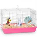 Hamster Cages, Small Animal Travel Cages - Ideal for Temporarily Transporting or Carrying Hamsters, Guinea Pigs, Rats, Parrots, Birds, Squirrels and Other Small Animals.