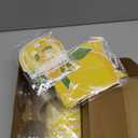 Lemonade Stand Supplies 50 Pcs Lemonade Cups with Lids and Straws, 2 Pcs Lemonade Banners, Wooden Blackboard and Lemon Stickers for Summer Lemon Birthday Baby Shower Party Decor