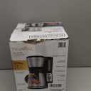 BLACK+DECKER 12 Cup Thermal Programmable Coffee Maker with Brew Strength and VORTEX Technology, Black/Steel, CM2046S