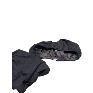 Couch Cushion Cover 3pcs Gray Patterned