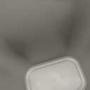 Beige trashcan 20inches long width 16