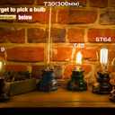 Loft Style Lamp,Corporal Black Steampunk Industrial Vintage Style, Water Pipe Table Desk Light with Dimmer, Aged Rustic Metal (Black) Replace The Bulb with dimmable Bulbs only