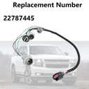 Rear Tail Light Lamp Wiring Harness Socket Fit for Chevy Suburban Tahoe GMC Yukon Replace 22787445