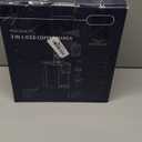 SHARDOR Single Serve Coffee Maker 2.0, Hot and Iced Coffee Machine for K Cup Pods & Ground Coffee, 6 to 14 oz Brew Sizes, 50 oz Removable Water Tank, Bold Brew Setting, Stainless Steel, Black