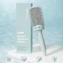 AIMIKE NaturaVol Round Brush for Blow Out, Large Round Hair Brush with Nano Thermal Ceramic Tech, for Fine Hair-Friendly Blow Drying & Styling at Home, Maximum Volume Shine-2.1" Barrel, 3" w/Bristle